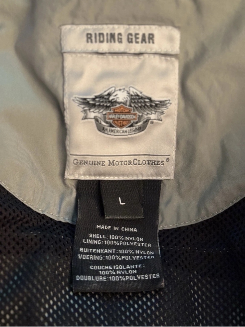 Harley-Davidson Mesh Riding
Jacket Size Large - Picture 3 of 6